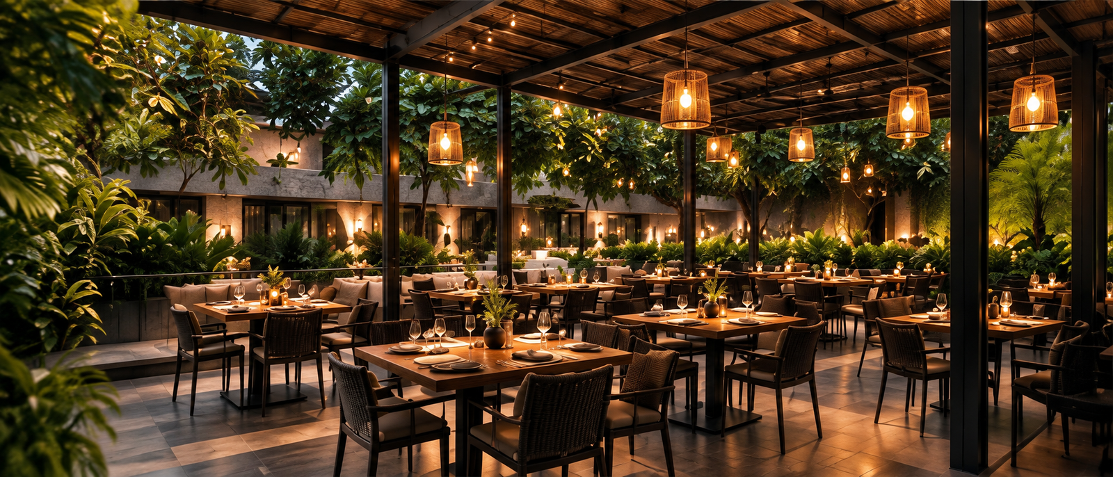 Dining at The 9 Planets Hotel & Resort